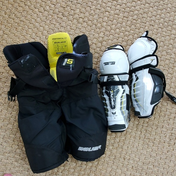 Other Hockey Jr Breezers And Shin Guards Poshmark